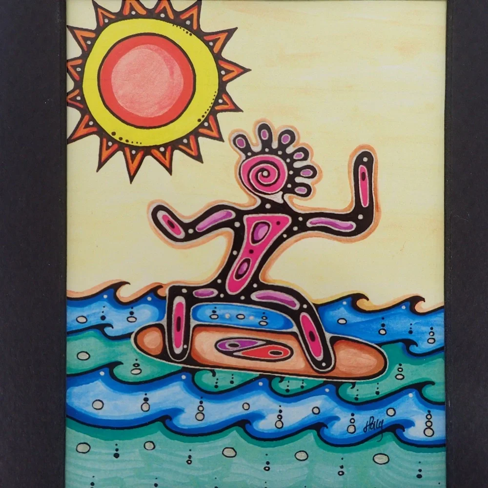Hawaiian Art Print Colorful 5